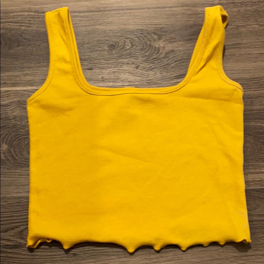 Cropped tank top